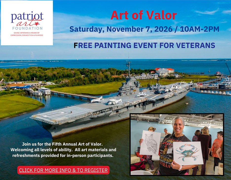 Art of Valor on USS Yorktown 2026