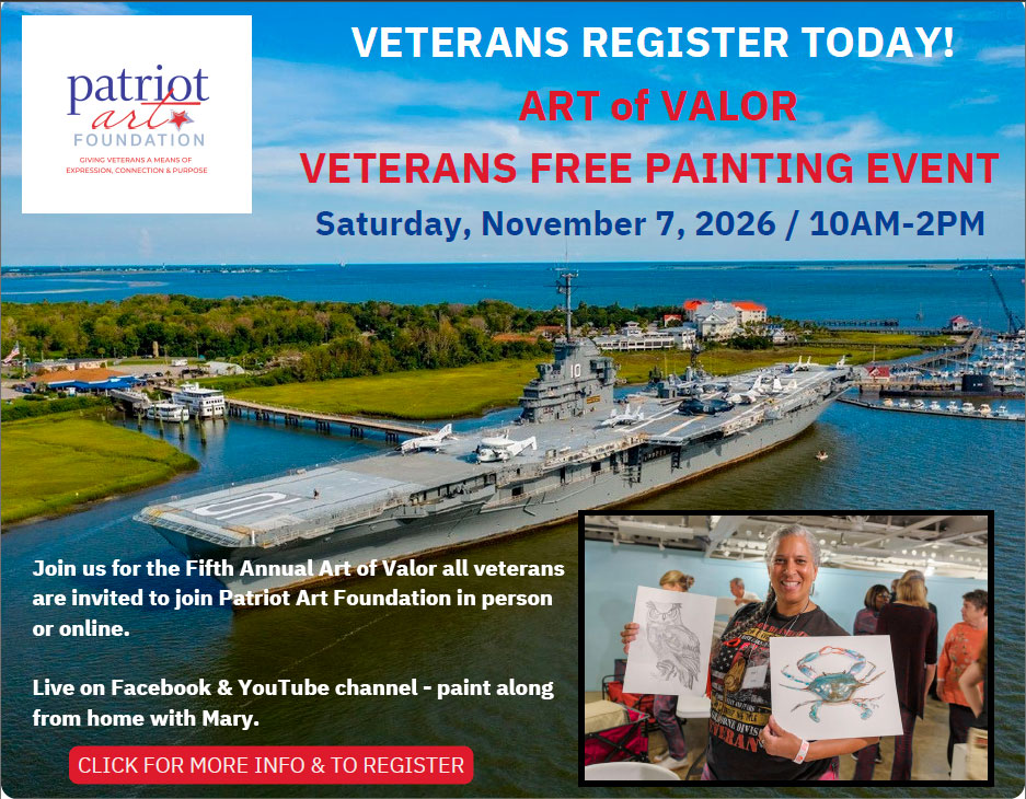 Art of Valor on USS Yorktown 2026